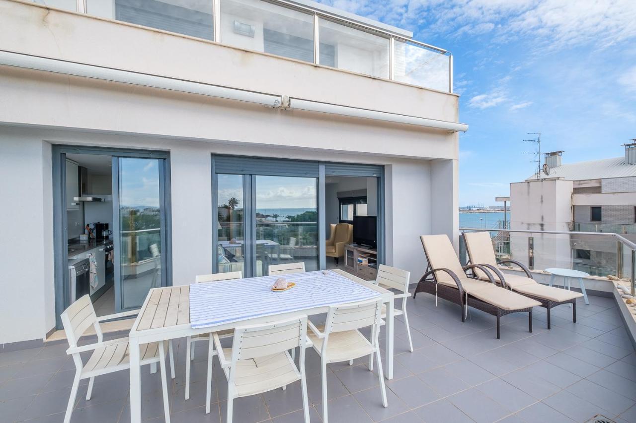 Atico-Duplex Geniales Vistas Al Mar Lejlighed Vinarós Eksteriør billede